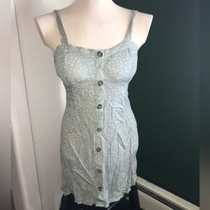 Light green dress